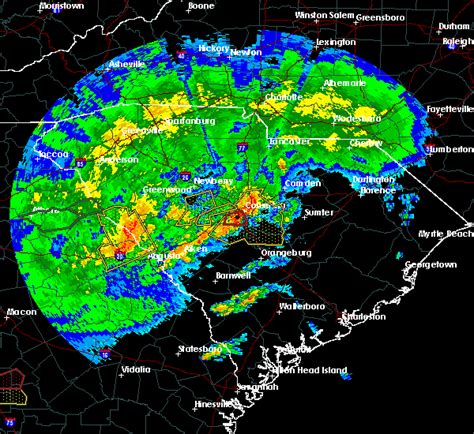 Winds WNW at 5 to 10 mph. . Lexington sc weather radar
